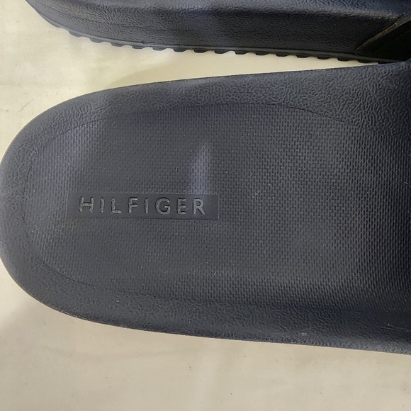 Tommy Hilfiger Blue Sandal Slide Mens 12 - Picture 5 of 6